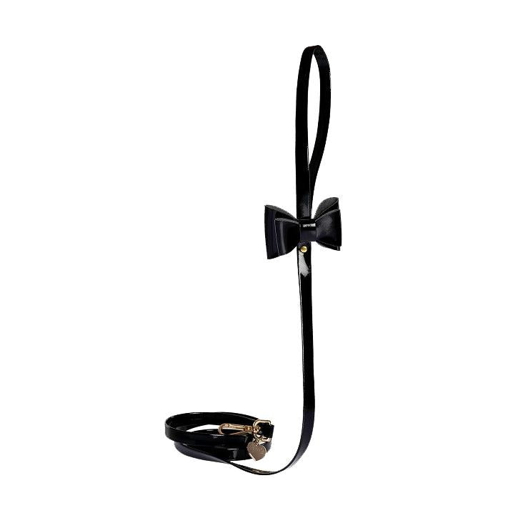 Coal Black Dog Leash