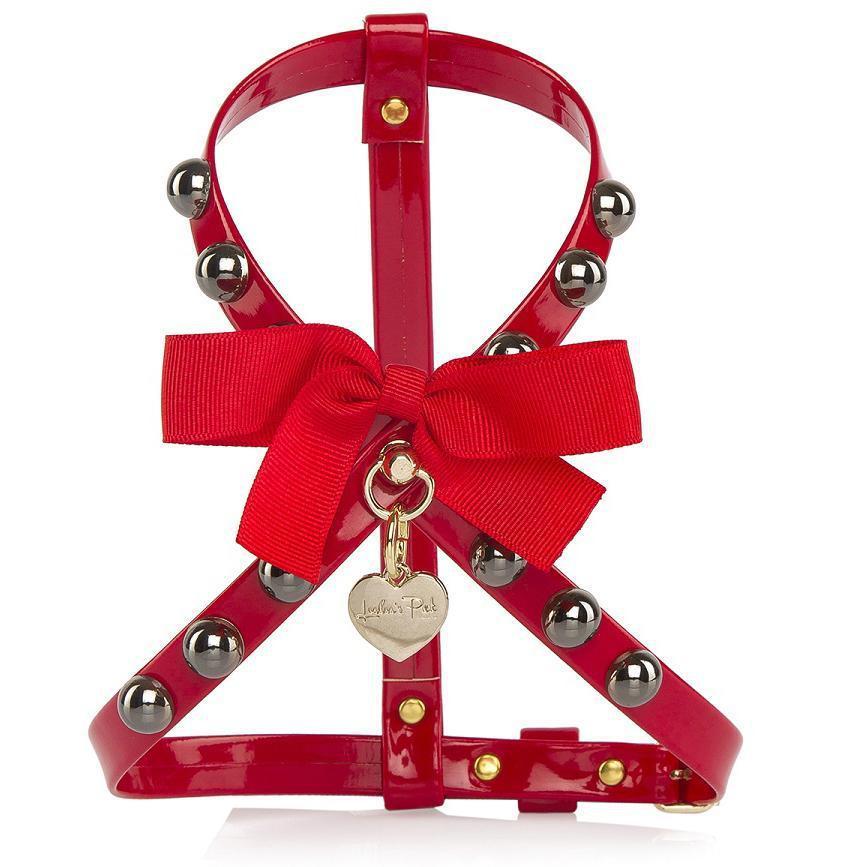Fire Dog Harness Red